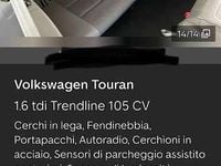 Usata VW Touran Trendline 105 CV (77 kW) 2013 Monovolume