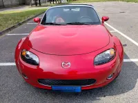 Usata Mazda MX5 Edition 160 CV (117 kW) 2006 Rosso Cabrio