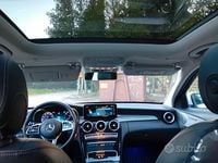 Usata Mercedes C220 Premium 194 CV (142 kW) 2019 Bianco Station wagon