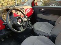 Usata Fiat 500 Lounge 69 CV (50 kW) 2009 Rosso Cabrio