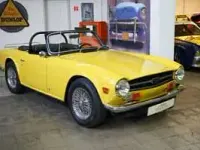 Usata Triumph TR6 106 CV (77 kW) 1973 Giallo Cabrio