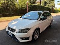 Usata Seat Leon ST Business 150 CV (110 kW) 2017 Bianco Station wagon
