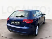 Usata Audi A3 Sportback Attraction 90 CV (66 kW) 2011 Blu Utilitaria