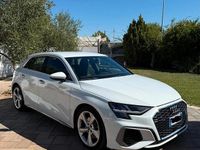 Usata Audi A3 S-Line 116 CV (85 kW) 2021 Bianco Berlina