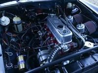Usata MG B 96 CV (70 kW) 1966 Blu Cabrio