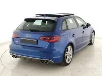 Usata Audi S3 Sportback 300 CV (220 kW) 2015 Blu Utilitaria