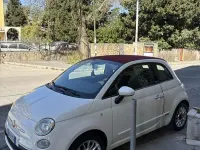 Begagnad Fiat 500C 95 HK (69 kW) 2010 Vit Cab