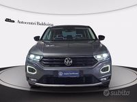 Usata VW T-Roc Sport 150 CV (110 kW) 2021 Grigio indyum/tetto nero SUV
