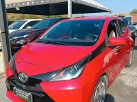 Usata Toyota Aygo X-clusiv 69 CV (50 kW) 2014 Rosso Utilitaria