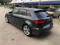 Usata Audi A3 115 CV (84 kW) 2019 Grigio Berlina