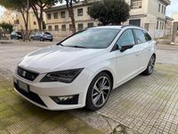 Usata Seat Leon FR 150 CV (110 kW) 2015 Bianco Station wagon