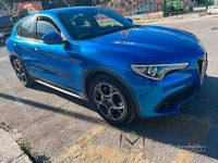 Usata Alfa Romeo Stelvio Executive 180 CV (132 kW) 2017 Blu SUV