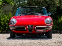 Usata Alfa Romeo GT Junior 88 CV (64 kW) 1969 Rosso Cabrio