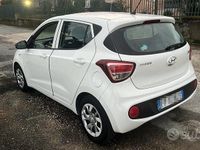 Usata Hyundai i10 Style 66 CV (48 kW) 2018 Bianco Utilitaria