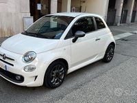 Usata Fiat 500S Sport 95 CV (69 kW) 2018 Bianco Utilitaria