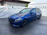 Usata Mercedes C180 Premium 115 CV (84 kW) 2015 Blu Station wagon