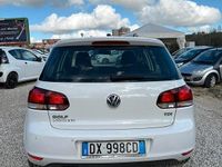 Usata VW Golf VI 110 CV (80 kW) 2010 Bianco Utilitaria
