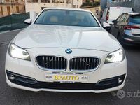 Usata BMW 520 Luxury Line 258 CV (189 kW) 2015 Bianco Station wagon