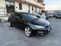 Usata Seat Leon FR 116 CV (85 kW) 2018 Nero Berlina