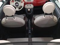 Usata Fiat 500C Lounge 95 CV (69 kW) 2011 Rosso Cabrio