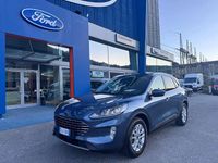 Usata Ford Kuga Titanium 120 CV (88 kW) 2021 Blu/azzurro SUV