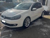 Usata VW Golf VI 110 CV (80 kW) 2010 Bianco Utilitaria