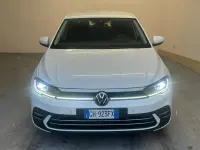 Usata VW Polo 110 CV (80 kW) 2022 Bianco Utilitaria