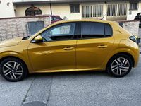 Usata Peugeot 208 Allure 101 CV (74 kW) 2020 Giallo Utilitaria