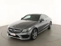 Usata Mercedes C220 Premium 170 CV (125 kW) 2017 Grigio Coupé