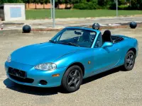 Usata Mazda MX5 110 CV (80 kW) 2003 Bluazzurro Cabrio