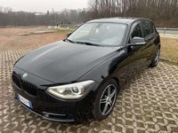 Usata BMW 114 95 CV (69 kW) 2014 Nero Utilitaria