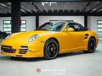 Usata Porsche 911 Turbo S Cabriolet 530 CV (389 kW) 2011 Giallo Cabrio