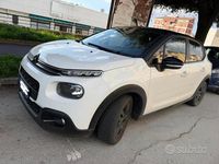 Usata Citroën C3 82 CV (60 kW) 2018 Bianco Utilitaria