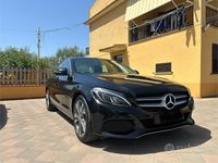 Usata Mercedes C220 170 CV (125 kW) 2017 Nero Berlina