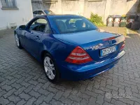 Usata Mercedes SLK200 163 CV (119 kW) 2003 Blu Cabrio