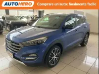Usata Hyundai Tucson GO! 141 CV (103 kW) 2018 Blu SUV