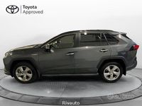 Usata Toyota RAV4 Hybrid Lounge 222 CV (163 kW) 2020 Grigio scuro SUV