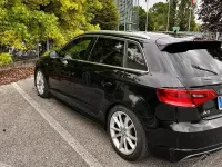 Usata Audi A3 S-Line 110 CV (80 kW) 2016 Nero Berlina