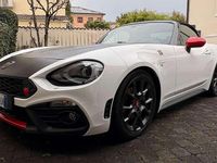 Usata Abarth 124 Spider 170 CV (125 kW) 2018 Bianco Cabrio