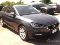Usata Seat Leon Style 110 CV (80 kW) 2022 Grigio Station wagon