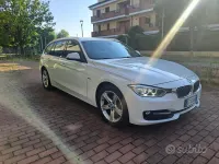 Usata BMW 316 Sport Line 116 CV (85 kW) 2015 Bianco Station wagon