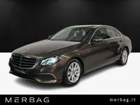 Usata Mercedes E220 Exclusive 194 CV (142 kW) 2017 Marrone Berlina