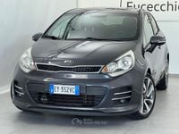 Usata Kia Rio Active 75 CV (55 kW) 2015 Grigio Berlina