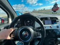 Usata Abarth 595 135 CV (99 kW) 2013 Bianco