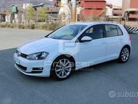 Usata VW Golf VII Highline 122 CV (89 kW) 2014 Bianco Utilitaria