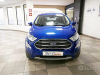 Usata Ford Ecosport Titanium 125 CV (91 kW) 2018 Blu SUV