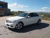 Usata Mercedes C200 Avantgarde 136 CV (100 kW) 2011 Bianco Berlina
