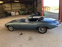 Usata Jaguar E-Type 269 CV (197 kW) 1964 Blu Cabrio
