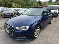 Usata Audi A3 Ambiente 110 CV (80 kW) 2015 Blu Berlina