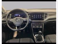 Usata VW T-Roc Style 116 CV (85 kW) 2019 Bianco ghiaccio metalizzato/te SUV
